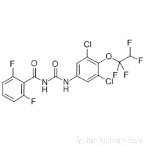 Benzamide, N - [[[3,5-dichloro-4- (1,1,2,2-tétrafluoroéthoxy) phényl] amino] carbonyl] -2,6-difluoro-CAS 86479-06-3
